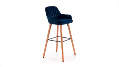  Halmar H-93 Royal Blue Bar Stool - Trendy counter stool