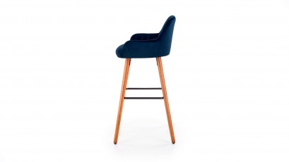  Halmar H-93 Royal Blue Bar Stool - Trendy counter stool