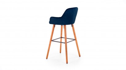  Halmar H-93 Royal Blue Bar Stool - Trendy counter stool