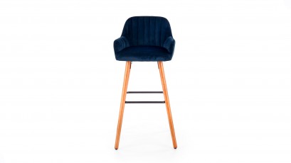  Halmar H-93 Royal Blue Bar Stool - Trendy counter stool