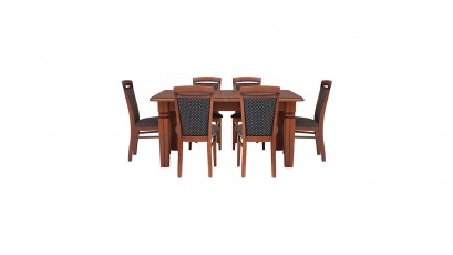  Bawaria Dining Chair - Navy - Traditional flair