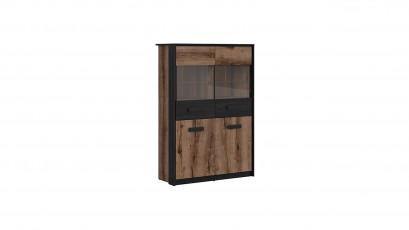  Kassel Wide Display Cabinet - Contemporary furniture collection