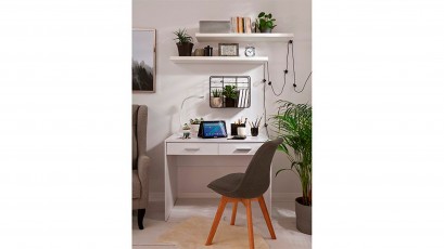  Nepo Plus Desk White - Minimalist youth room collection