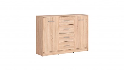  Nepo Plus Large Dresser Oak Sonoma - Minimalist youth room collection