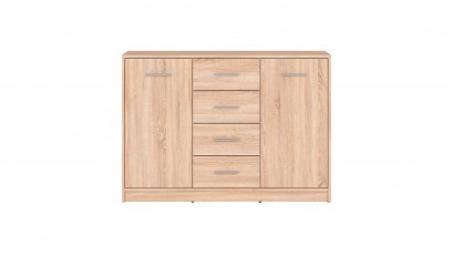  Nepo Plus Large Dresser Oak Sonoma - Minimalist youth room collection