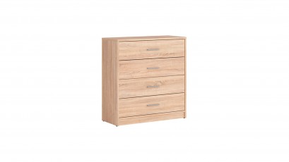  Nepo Plus Dresser Oak Sonoma - Minimalist youth room collection