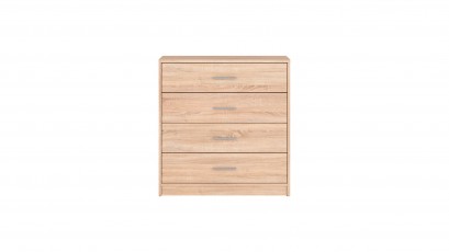  Nepo Plus Dresser Oak Sonoma - Minimalist youth room collection