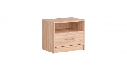  Nepo Plus Nightstand Oak Sonoma - Minimalist youth room collection