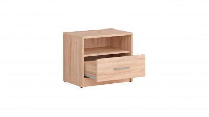  Nepo Plus Nightstand Oak Sonoma - Minimalist youth room collection