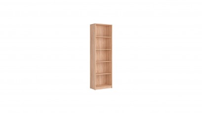  Nepo Plus Bookcase Oak Sonoma - Minimalist youth room collection