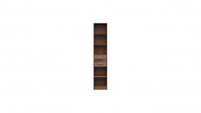  Nepo Plus Narrow Bookcase Oak Monastery - Minimalist youth room collection