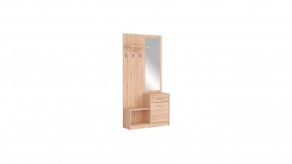  Nepo Plus Hallway Unit Oak Sonoma - Minimalist and functional