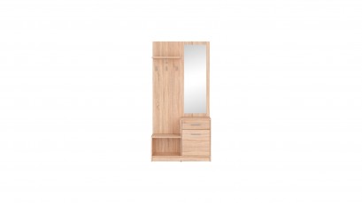  Nepo Plus Hallway Unit Oak Sonoma - Minimalist and functional