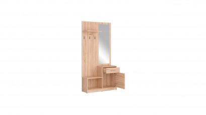  Nepo Plus Hallway Unit Oak Sonoma - Minimalist and functional