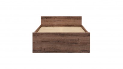  Nepo Plus Bed Oak Monastery (120x200) - Contemporary furniture collection