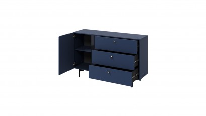  Lenart Colours Small Sideboard CS-04 Navy - Modern accent furniture