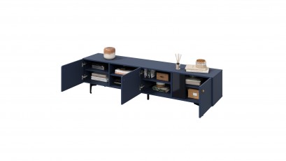  Lenart Colours Large Tv Stand CS-05 Navy - Modern accent furniture