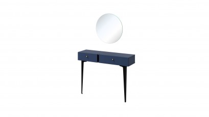  Lenart Colours Console Table CS-07 Navy - Modern accent furniture