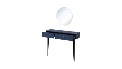  Lenart Colours Console Table CS-07 Navy - Modern accent furniture