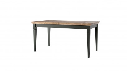  Helvetia Evora Table Type 92 G/O - Deep green extendable dining table