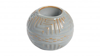  Torre & Tagus Maze Reactive - Glaze Ceramic Tealight Holder