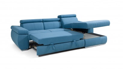 Puszman Sectional Lizbona I - Modern corner sofa with bed and storage.