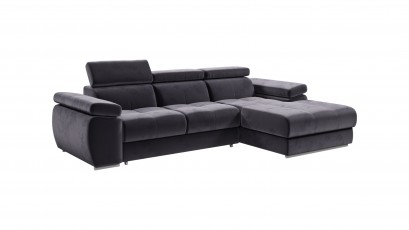 Puszman Sectional Lizbona I - Modern corner sofa with bed and storage.