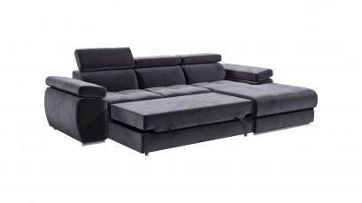 Puszman Sectional Lizbona I - Modern corner sofa with bed and storage.