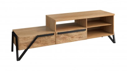  Mebin Pik Tv Stand Maxi II Natural Oak Lager - Living room collection