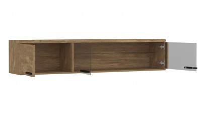  Mebin Pik Large Floating Cabinet Natural Oak Lager - Living room collection