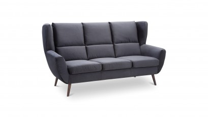 Gala Collezione Sofa Forli - Scandinavian wingback sofa