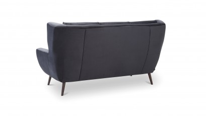 Gala Collezione Sofa Forli - Scandinavian wingback sofa