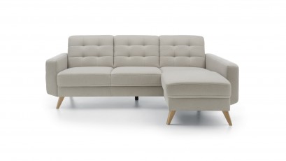 Sweet Sit Sectional Bodo - Corner sofa with bed and storage