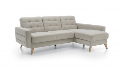 Sweet Sit Sectional Bodo - Corner sofa with bed and storage