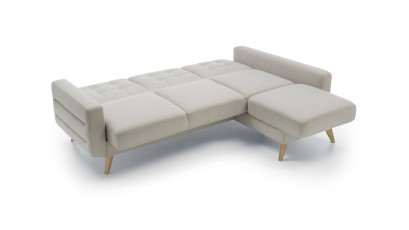 Sweet Sit Sectional Bodo - Corner sofa with bed and storage