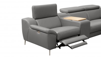 Des Sectional Domino - Large U-shape sofa with multiple features