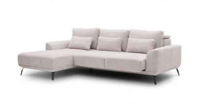 Wajnert Sectional Misty I - Corner sofa power sliding seat