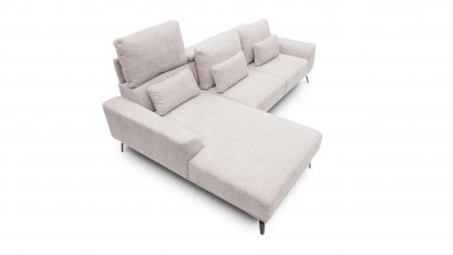 Wajnert Sectional Misty I - Corner sofa power sliding seat