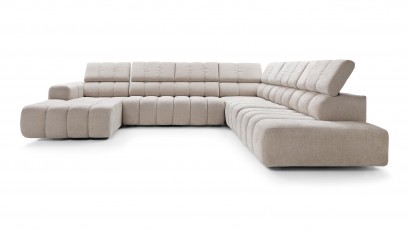 Puszman Sectional Zurich III - With a power sliding seat