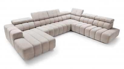 Puszman Sectional Zurich III - With a power sliding seat