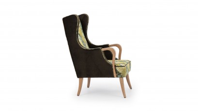 Unimebel Armchair Milano - Wingback accent chair