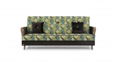 Unimebel Sofa Milano - Wingback sofa bed with storage