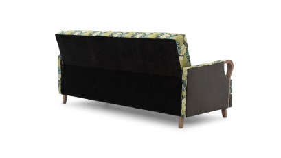 Unimebel Sofa Milano - Wingback sofa bed with storage