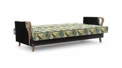 Unimebel Sofa Milano - Wingback sofa bed with storage