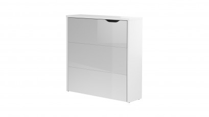  Work Concept Slim - CW-02 Glossy White - Foldable Wall Desk