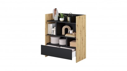  Bed Concept Bookcase BC-25 - OA/B - Minimalist storage solution