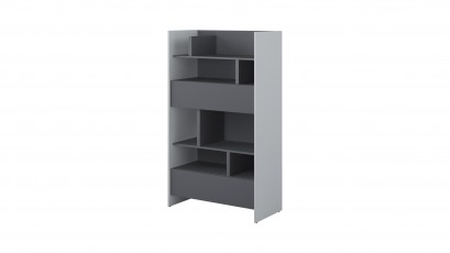  Bed Concept Bookcase BC-27 - G/G - Minimalist storage solution