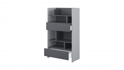  Bed Concept Bookcase BC-27 - G/G - Minimalist storage solution