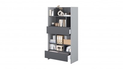  Bed Concept Bookcase BC-28 - G/G - Minimalist storage solution