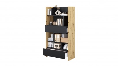  Bed Concept Bookcase BC-28 - OA/B - Minimalist storage solution